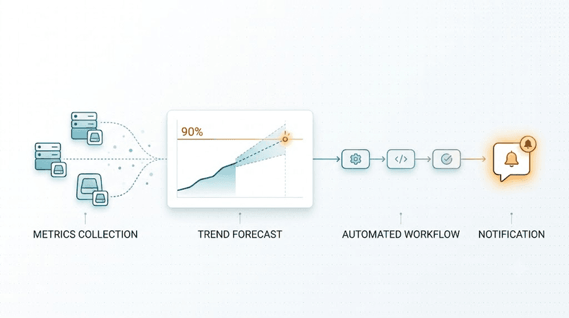 Elastic ML predicts when your disk will fill up: How to make it alert you
