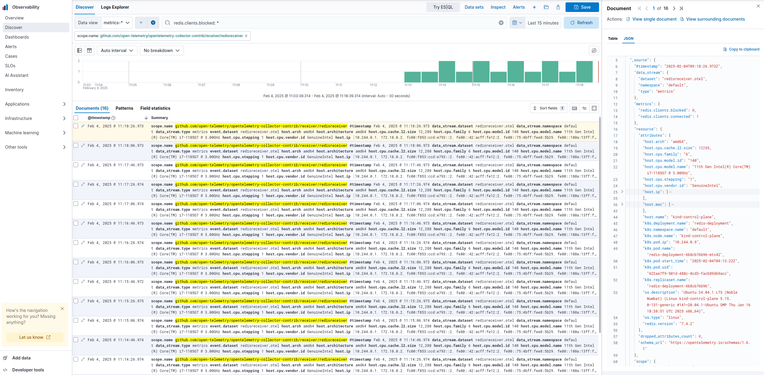 Metrics Discovery