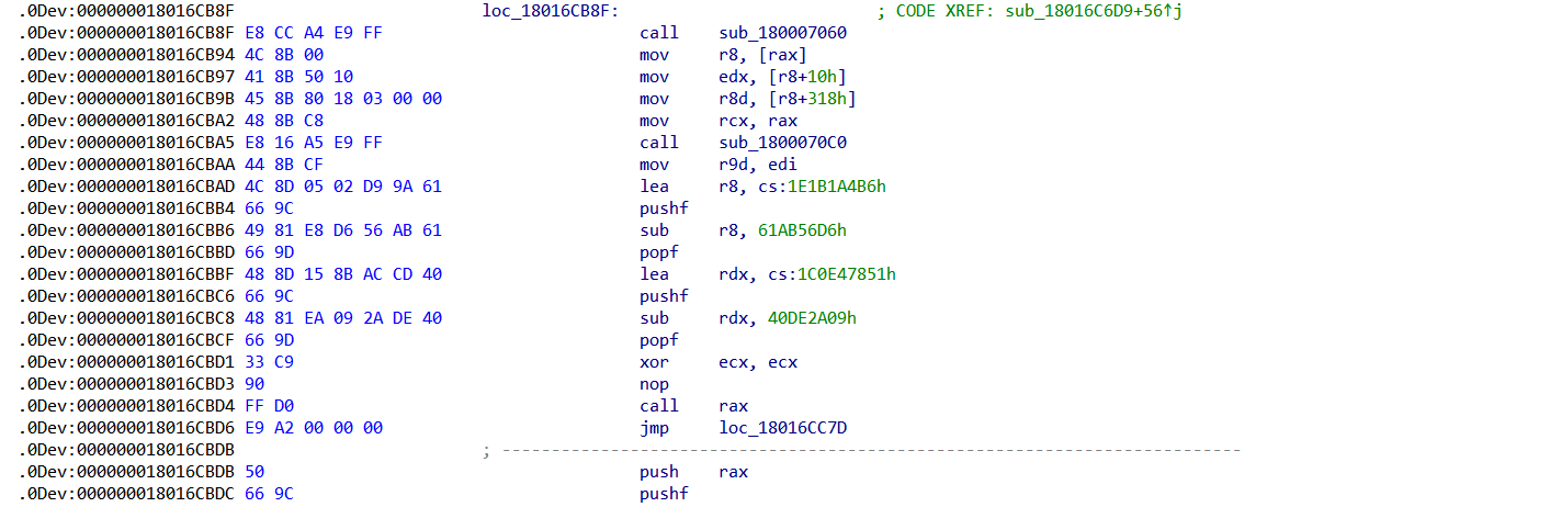 Restoring string constant from LEA obfuscation
