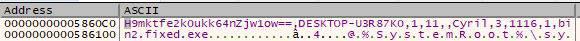 Cookie data pre RSA1024 encryption