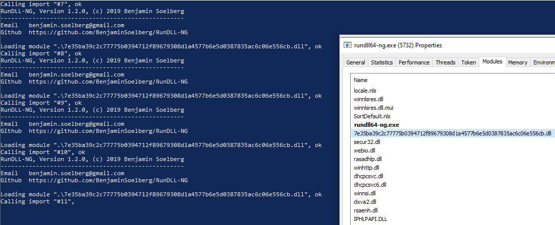 Brute-forcing calls to SPECTRALVIPER exports