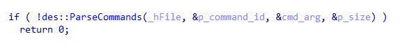 PIPEDANCE dispatching function